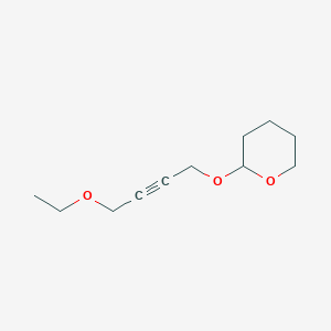 2-(4-Ethoxy-but-2-ynyloxy)-tetrahydro-pyran