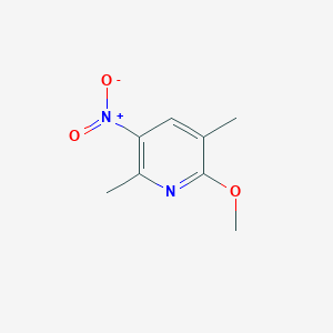 2-Methoxy-3,6-dimethyl-5-nitropyridine