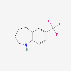 7-trifluoromethyl-2,3,4,5-tetrahydro-1H-[1]benzazepine
