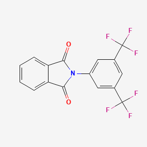 molecular formula C16H7F6NO2 B8318169 N-(3,5-Bis-trifluoromethylphenyl)-phthalimide 