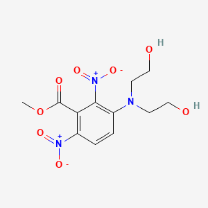 Methyl 3-[bis(2-hydroxyethyl)amino]-2,6-dinitrobenzoate