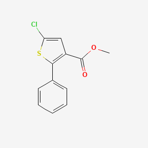 Methyl 5-chloro-2-phenylthiophene-3-carboxylate