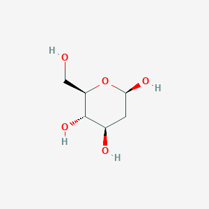 molecular formula C6H12O5 B083183 2-脱氧-β-d-阿拉伯糖-己吡喃糖 CAS No. 13299-16-6