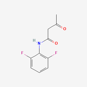molecular formula C10H9F2NO2 B8318301 N-(2,6-Difluorophenyl)-3-oxobutanamide 