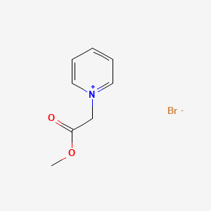 molecular formula C8H10BrNO2 B8318380 Carbomethoxymethylpyridinium bromide CAS No. 32727-94-9