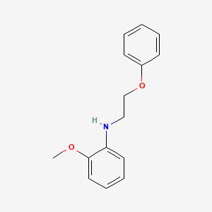 molecular formula C15H17NO2 B8318595 n-(2-Phenoxyethyl)-2-anisidine 