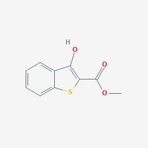 molecular formula C10H8O3S B083187 甲基3-羟基苯并[b]噻吩-2-羧酸甲酯 CAS No. 13134-76-4