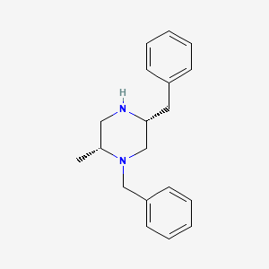 (2R,5R)-1,5-Dibenzyl-2-methylpiperazine