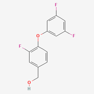 molecular formula C13H9F3O2 B8318799 (4-(3,5-Difluorophenoxy)-3-fluorophenyl)methanol 