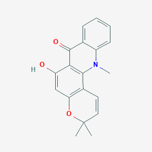 molecular formula C19H17NO3 B083189 Noracronycine CAS No. 13161-79-0