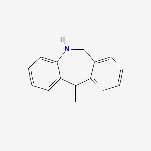 molecular formula C15H15N B8318938 6,11-dihydro-11-methyl-5H-dibenzo[b,e]azepine 