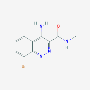 4-amino-8-bromo-N-methyl-cinnoline-3-carboxamide