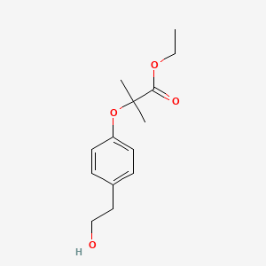 Ethyl 2-[4-(2-hydroxyethyl)phenoxy]-2-methylpropionate