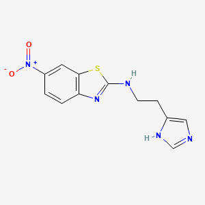 [2-(3H-Imidazol-4-yl)-ethyl]-(6-nitro-benzothiazol-2-yl)-amine