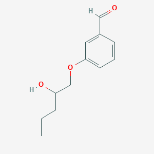3-(2-Hydroxypentyloxy)benzaldehyde