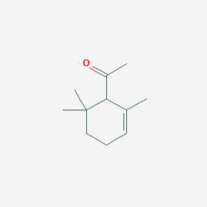 molecular formula C11H18O B8319363 2,6,6-Trimethyl-2-cyclohexenyl methyl ketone CAS No. 37709-66-3