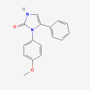 1-(4-Methoxyphenyl)-5-phenyl-4-imidazolin-2-one