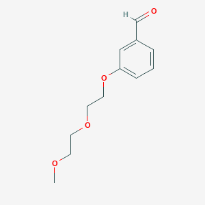 3-(2-(2-Methoxyethoxy)ethoxy)benzaldehyde