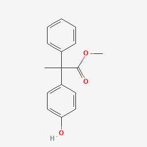 Methyl 2-(4-hydroxyphenyl)-2-phenylpropanoate