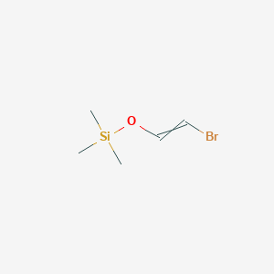 molecular formula C5H11BrOSi B8319791 [(2-Bromoethenyl)oxy](trimethyl)silane CAS No. 64556-66-7