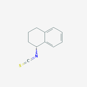 molecular formula C11H11NS B8319813 (R)-1-isothiocyanato-1,2,3,4-tetrahydronaphthalene 