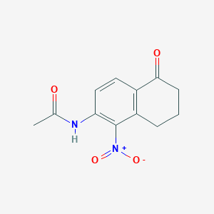 6-Acetamido-5-nitro-1-tetralone