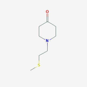 1-(2-Methylthioethyl)-4-piperidone