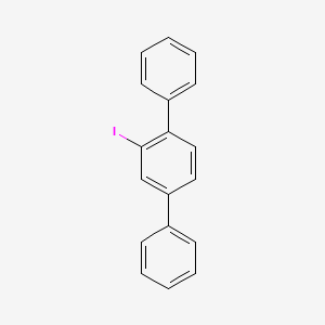 molecular formula C18H13I B8319899 2,5-Diphenyliodobenzene 