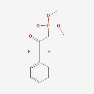 Dimethyl (3,3-difluoro-2-oxo-3-phenylpropyl)phosphonate