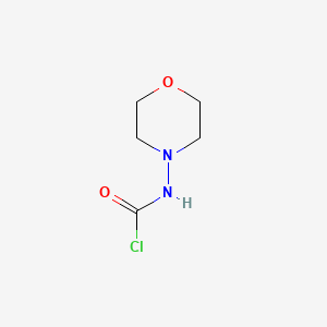 molecular formula C5H9ClN2O2 B8320267 Morpholinocarbamoyl chloride 