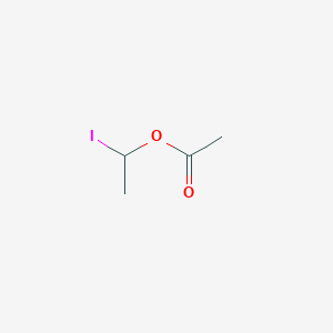 molecular formula C4H7IO2 B8320385 1-Iodoethyl acetate CAS No. 13398-12-4