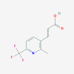 3-(2-Methyl-6-trifluoromethylpyridin-3-yl)acrylic acid