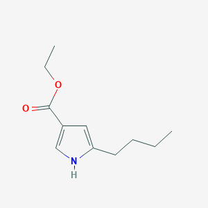 Ethyl 5-butyl-1H-pyrrole-3-carboxylate