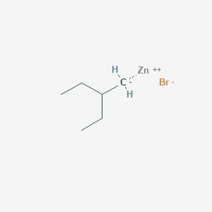 molecular formula C6H13BrZn B8320810 2-Ethylbutyl ZINC bromide 