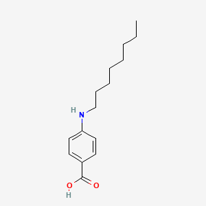 molecular formula C15H23NO2 B8321028 4-Octylamino-benzoic acid 