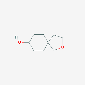 molecular formula C9H16O2 B8321077 2Oxaspiro[4.5]decan-8-ol 
