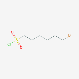 molecular formula C6H12BrClO2S B8321136 6-Bromohexanesulfonyl chloride 