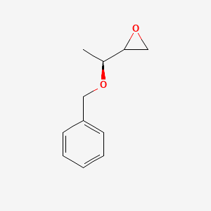 molecular formula C11H14O2 B8321367 (3S)-3-benzyloxy-1,2-epoxybutane 
