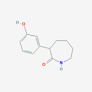 3-(3-hydroxyphenyl)hexahydro-2H-azepin-2-one