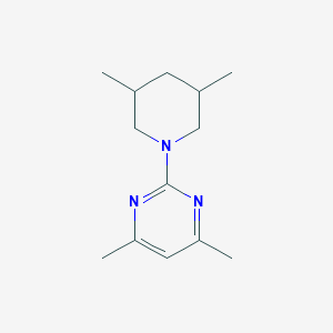 N-(4,6-dimethylpyrimidin-2-yl)-3,5-dimethylpiperidine