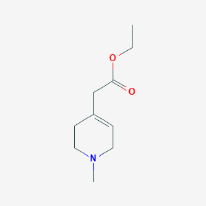 Ethyl (1-methyl-1,2,3,6-tetrahydropyridin-4-yl)acetate