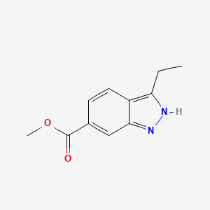 3-ethyl-1H-indazole-6-carboxylic acid methyl ester