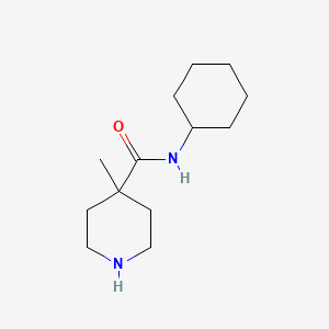 4-Methyl-piperidine-4-carboxylic acid cyclohexylamide
