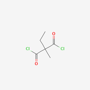 molecular formula C6H8Cl2O2 B8321893 Ethylmethylmalonyl chloride 