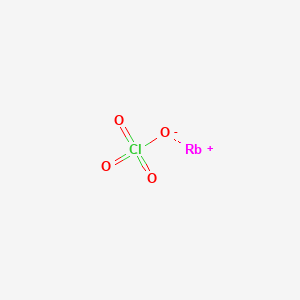 molecular formula RbClO4<br>ClO4R B083219 高氯酸铷 CAS No. 13510-42-4