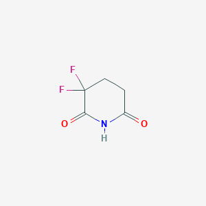 3,3-Difluoro piperidine-2,6-dione