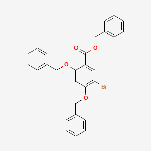 Benzyl-2,4-bis-benzyloxy-5-bromobenzoate