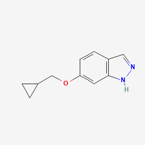 6-(cyclopropylmethoxy)-1H-indazole