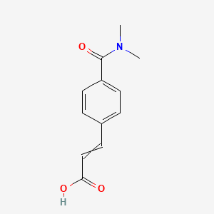 4-(Dimethylcarbamoyl)cinnamic acid