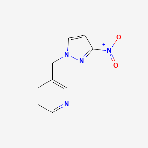 3-(3-Nitro-pyrazol-1-ylmethyl)-pyridine